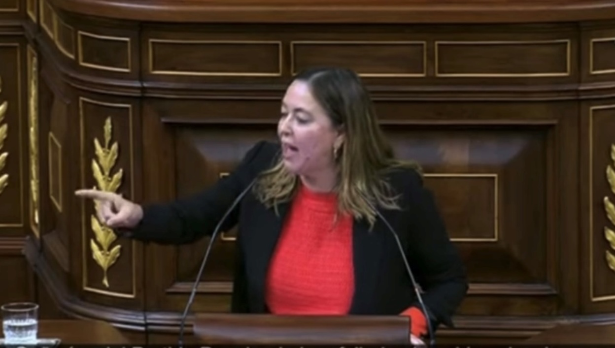 María Dolores Corujo en el Congreso