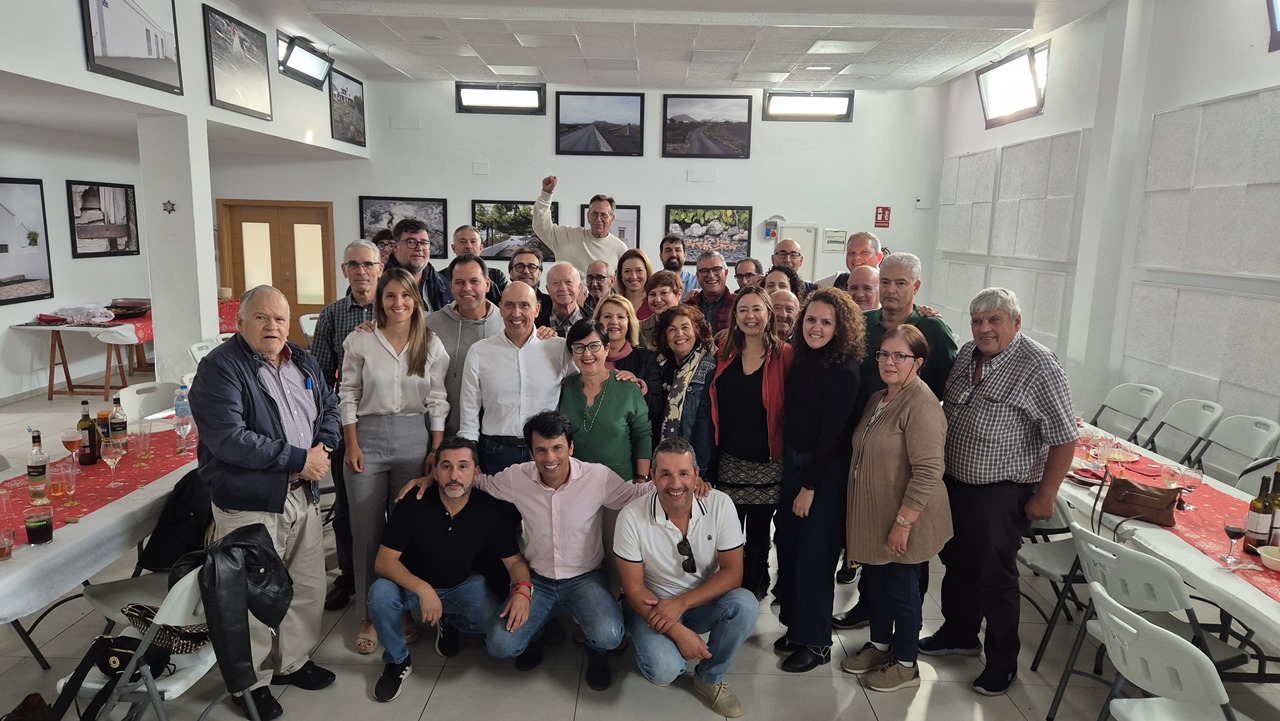 Brindis navideño del PSOE de Lanzarote