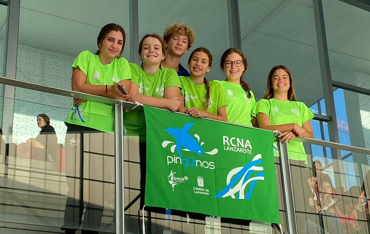 El CD Pingüinos de Arrecife en el Campeonato de España de Natación Artística