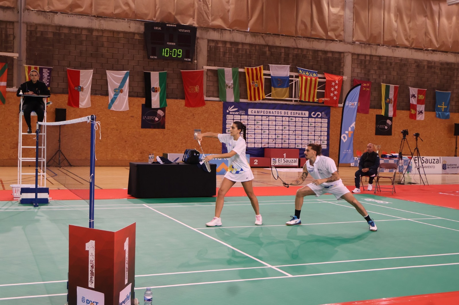 Miguel Barbado en el Campeonato de España de Selecciones.