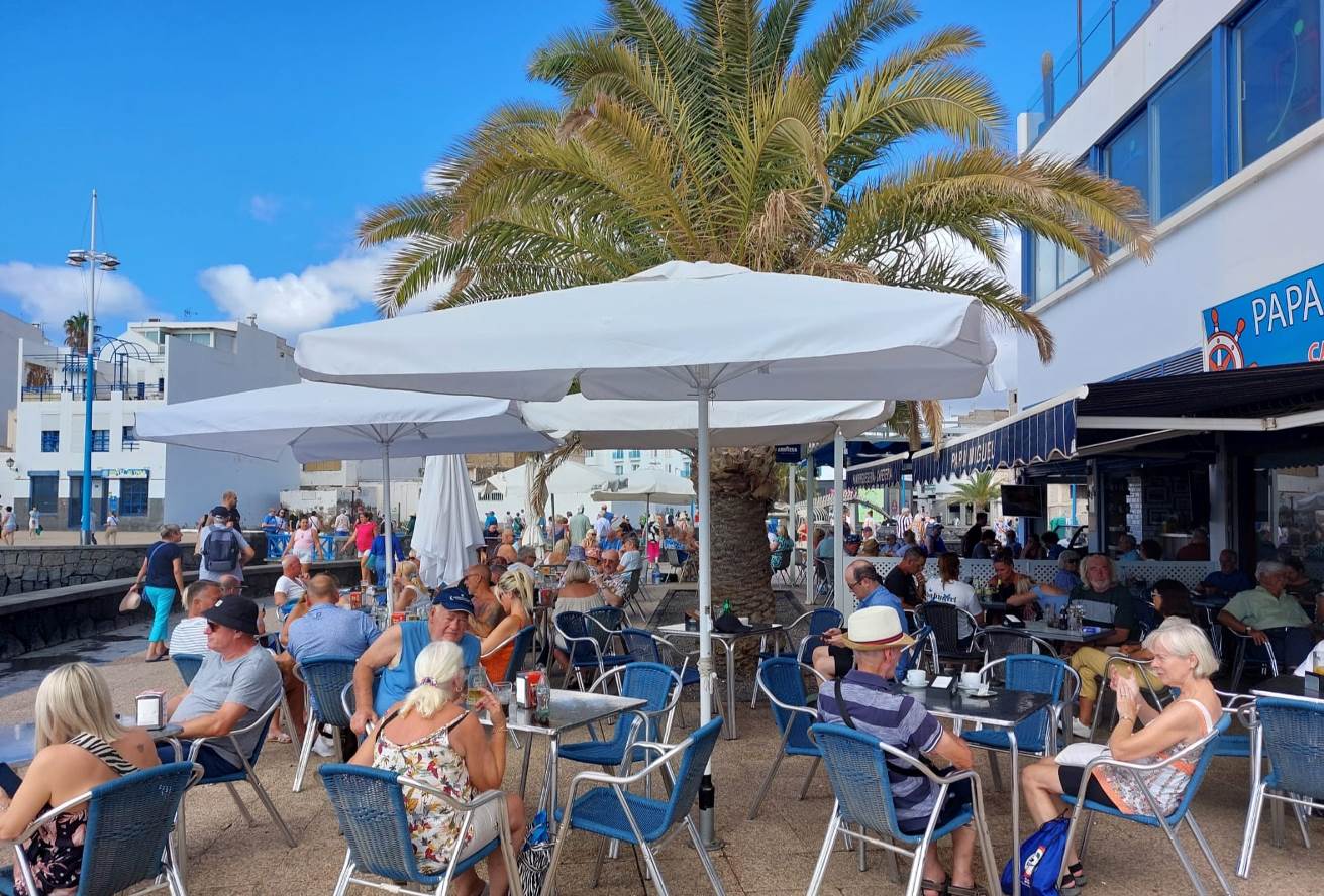 Restaurante en la zona del Charco de San Ginés en Arrecife