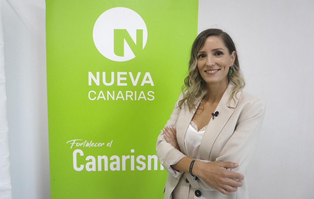 Sheila Guillén, portavoz local de Nueva Canarias