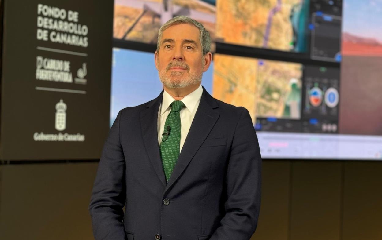 Fernando Clavijo, presidente del Gobierno de Canarias