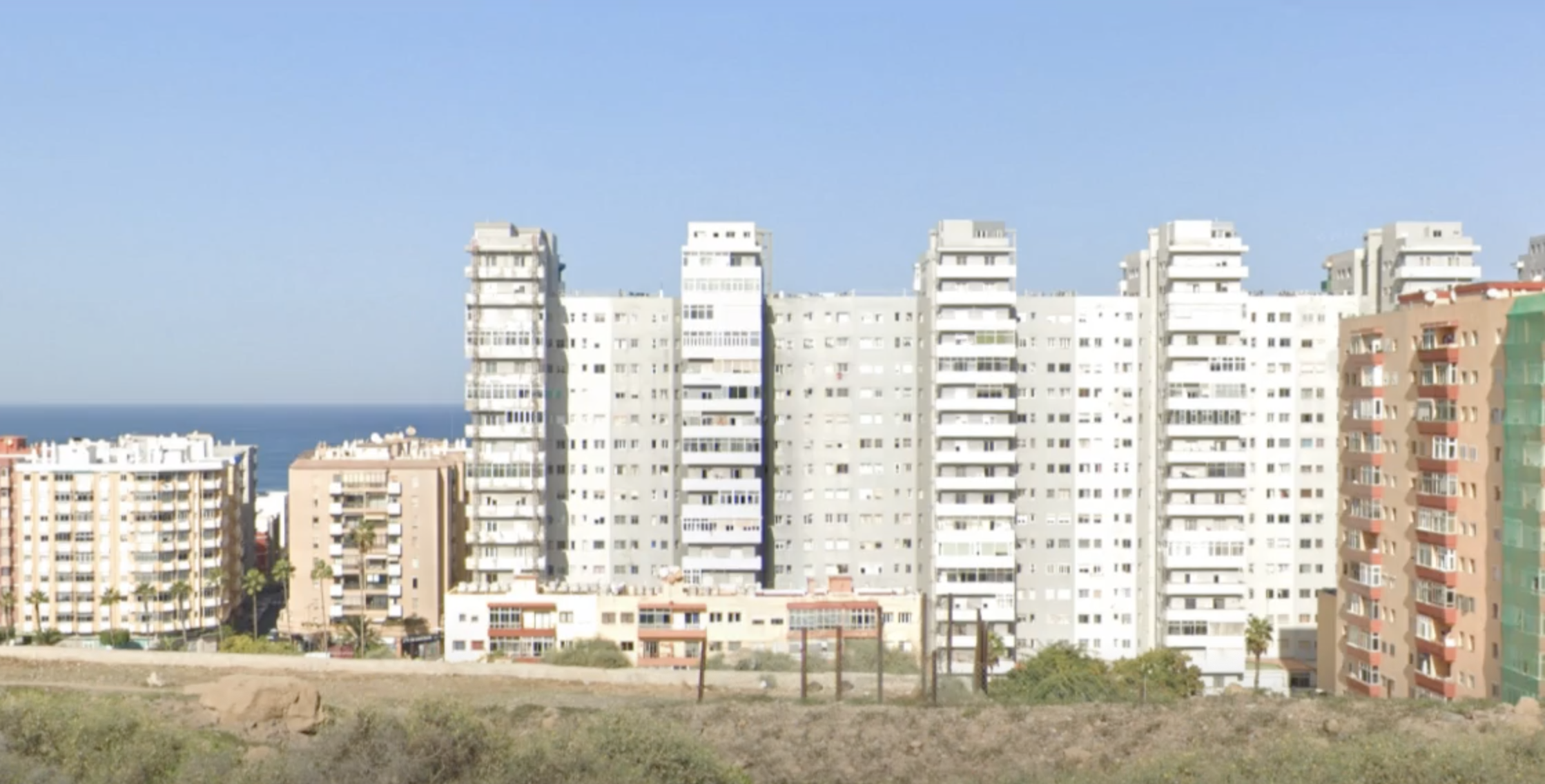 El edificio en el que sucedieron los hechos. Foto: La Provincia. 