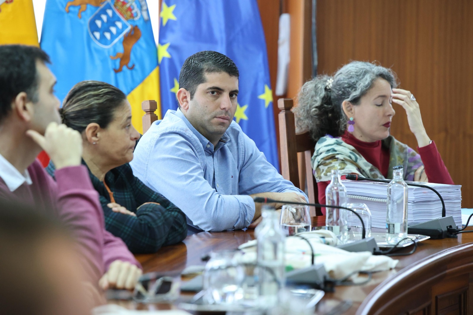 El consejero socialista del Cabildo de Lanzarote, Benjamín Perdomo.