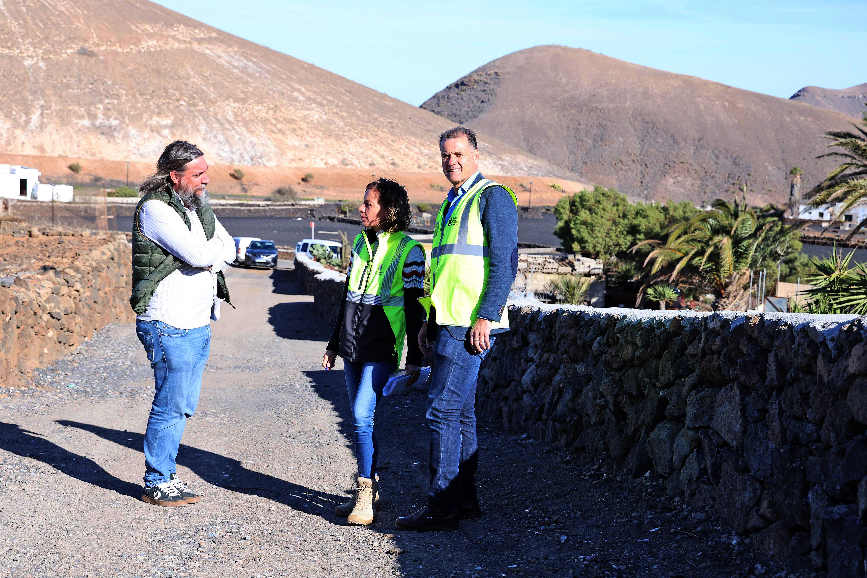 Recepción de obra en La Degollada.