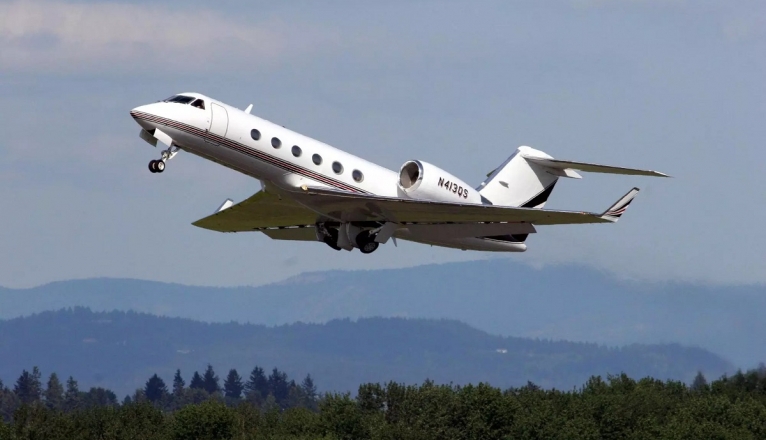 El Gulfstream IV. Foto: Wikipedia. 