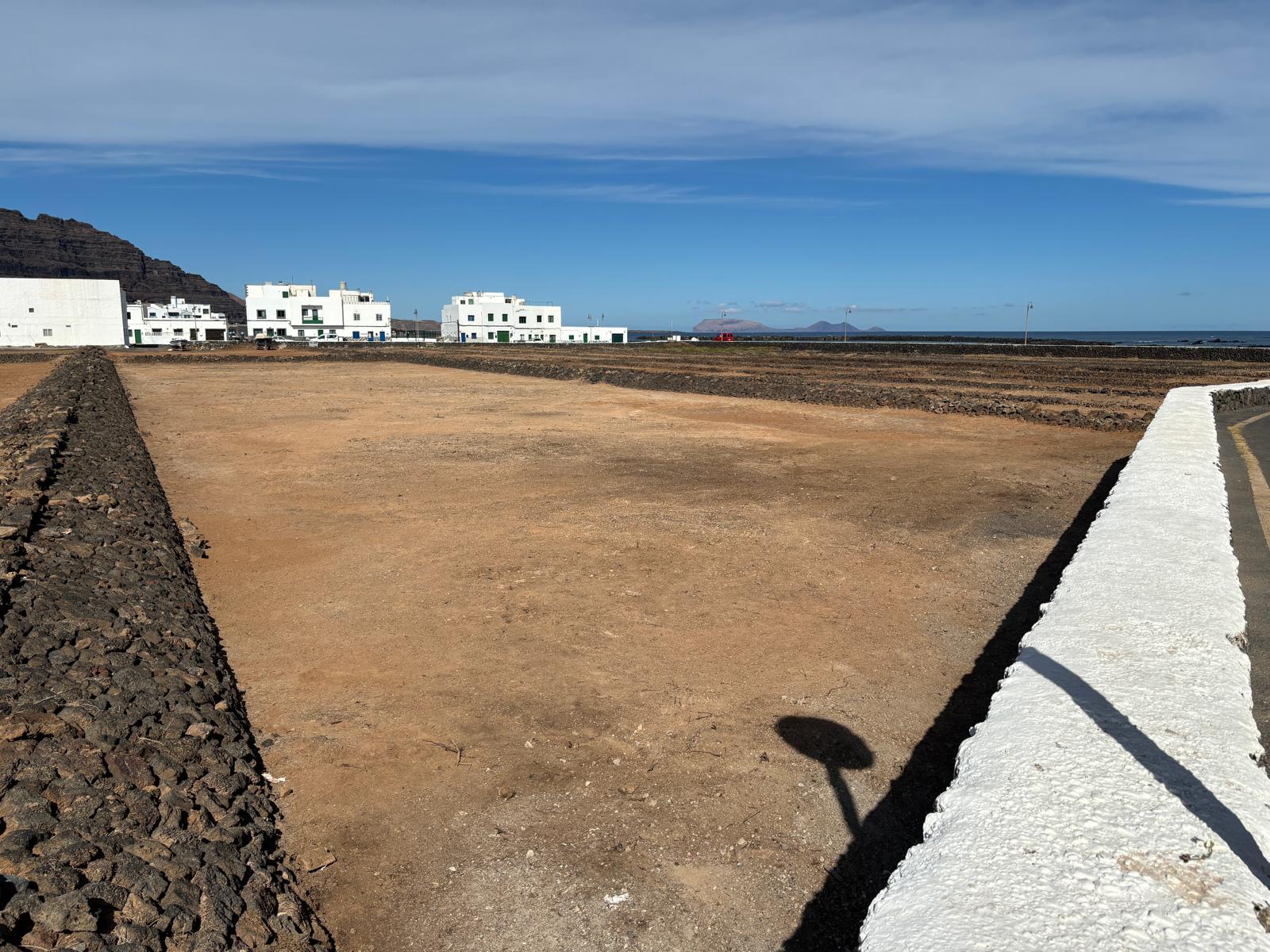 Salinas de Órzola, tras la recuperación.