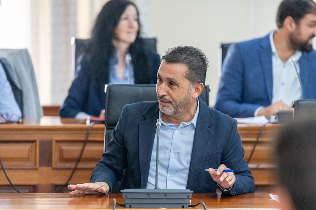 Roy González, portavoz del PSOE en el Ayuntamiento de Arrecife