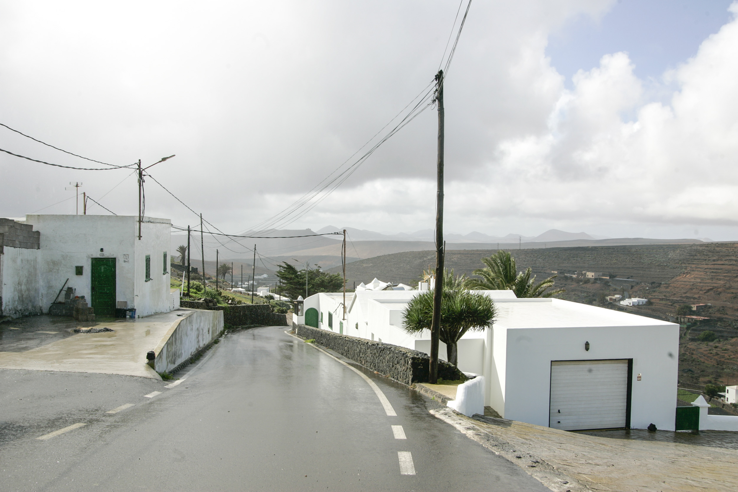 Viviendas del pueblo de Los Valles. Foto: Juan Mateos.