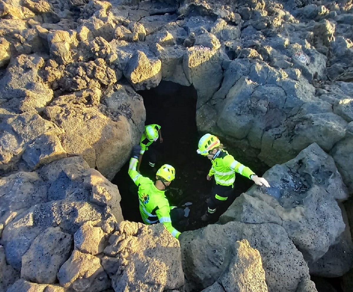 Búsqueda del mariscador desaparecido en Haría