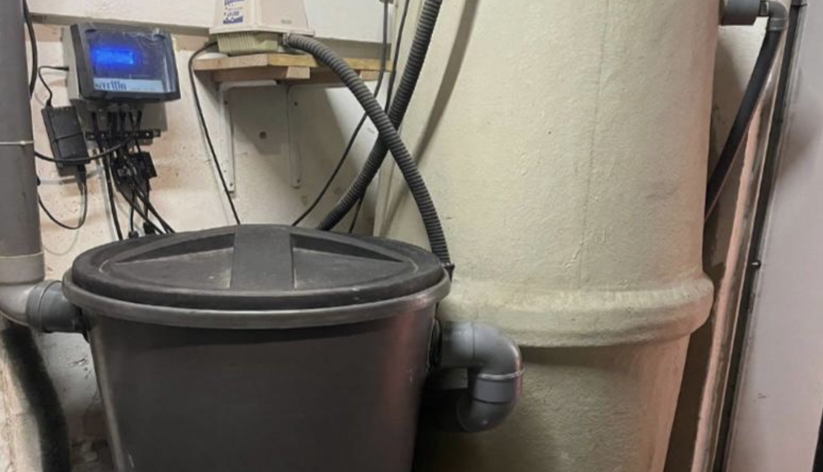 Ejemplo de la instalación de uno de estos sistemas. Ejemplo de la instalación de uno de estos sistemas.