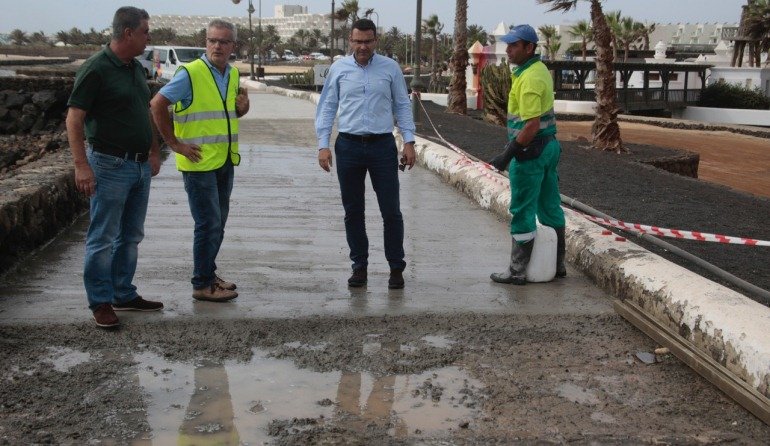 Obras Avenida Los Charcos-Los Ancones